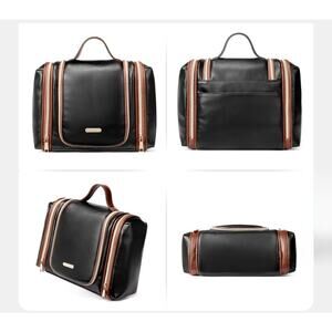 CLUCI Toiletry Travel Bag Hanging Hook Water-resistant Makeup Cosmetic Organizer